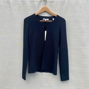 Elegant Black Women's Top - Small NWT.